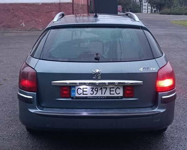 Серый Пежо 407, объемом двигателя 2 л и пробегом 220 тыс. км за 2950 $, фото 3 на Automoto.ua