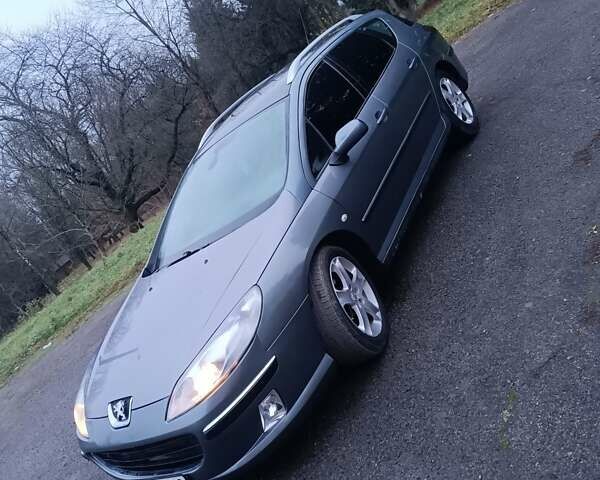 Серый Пежо 407, объемом двигателя 2 л и пробегом 220 тыс. км за 2950 $, фото 16 на Automoto.ua