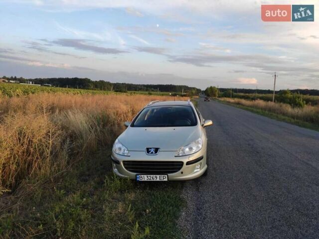 Серый Пежо 407, объемом двигателя 1.75 л и пробегом 230 тыс. км за 6500 $, фото 11 на Automoto.ua
