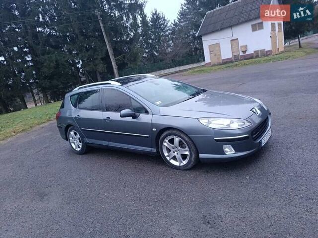 Серый Пежо 407, объемом двигателя 2 л и пробегом 220 тыс. км за 2950 $, фото 14 на Automoto.ua