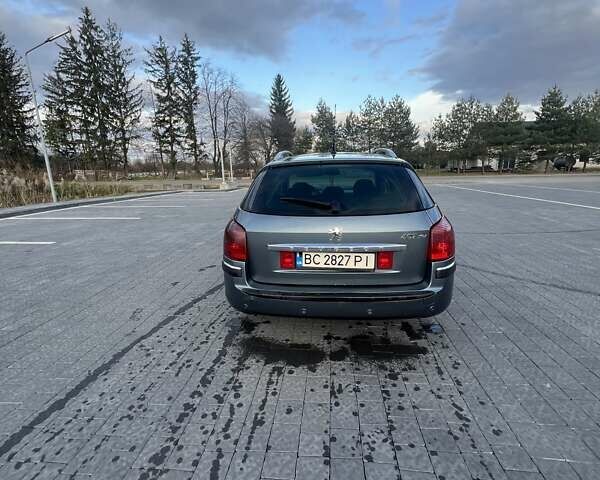Серый Пежо 407, объемом двигателя 1.6 л и пробегом 302 тыс. км за 4599 $, фото 4 на Automoto.ua