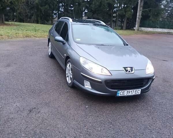 Серый Пежо 407, объемом двигателя 2 л и пробегом 220 тыс. км за 2950 $, фото 1 на Automoto.ua
