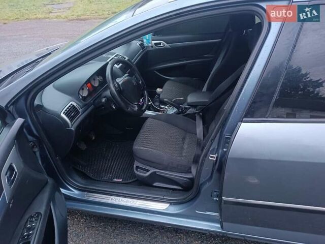 Серый Пежо 407, объемом двигателя 2 л и пробегом 220 тыс. км за 2950 $, фото 9 на Automoto.ua