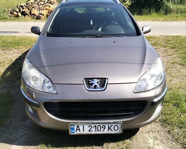 Сірий Пежо 407, об'ємом двигуна 2 л та пробігом 280 тис. км за 4500 $, фото 7 на Automoto.ua
