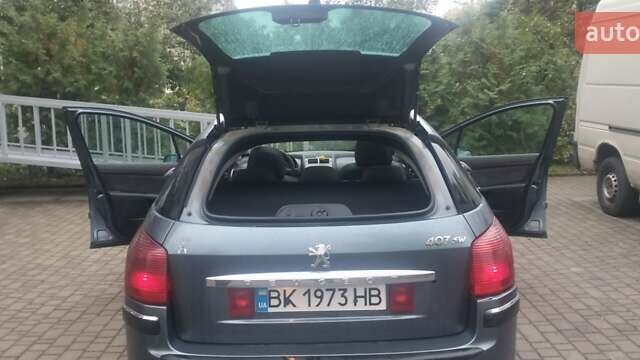 Пежо 407 2008 в Костополе на Automoto.ua Серый Пежо 407, объемом двигателя 1.6 л и пробегом 370 тыс. км за 4750 $, фото 10 на Automoto.ua