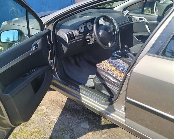 Сірий Пежо 407, об'ємом двигуна 2 л та пробігом 280 тис. км за 4500 $, фото 4 на Automoto.ua