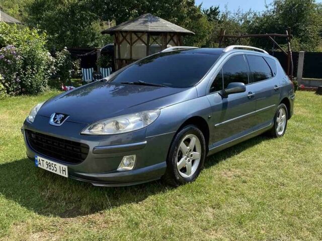 Серый Пежо 407, объемом двигателя 1.6 л и пробегом 300 тыс. км за 5900 $, фото 1 на Automoto.ua