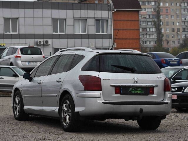 Серый Пежо 407, объемом двигателя 1.6 л и пробегом 280 тыс. км за 4650 $, фото 4 на Automoto.ua