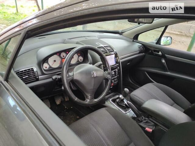 Серый Пежо 407, объемом двигателя 1.6 л и пробегом 230 тыс. км за 5700 $, фото 2 на Automoto.ua