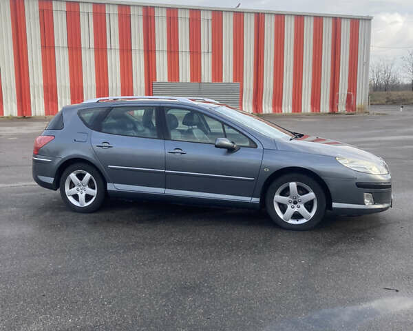 Серый Пежо 407, объемом двигателя 2 л и пробегом 269 тыс. км за 4600 $, фото 2 на Automoto.ua