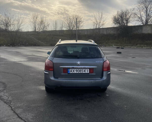 Серый Пежо 407, объемом двигателя 2 л и пробегом 269 тыс. км за 4600 $, фото 5 на Automoto.ua