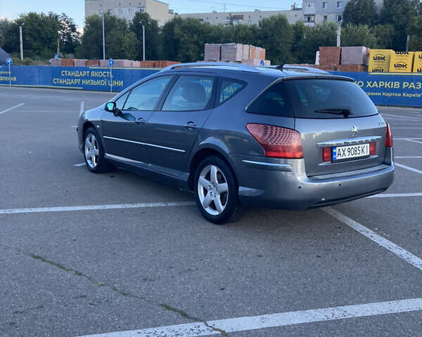 Серый Пежо 407, объемом двигателя 2 л и пробегом 264 тыс. км за 5400 $, фото 3 на Automoto.ua