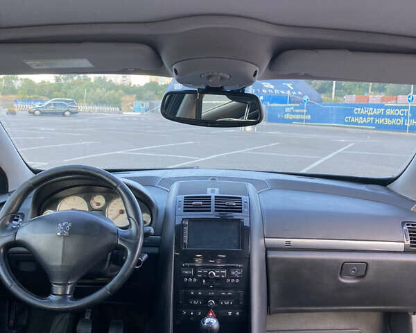 Серый Пежо 407, объемом двигателя 2 л и пробегом 264 тыс. км за 5400 $, фото 9 на Automoto.ua