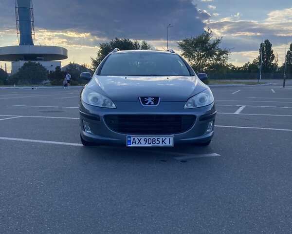 Серый Пежо 407, объемом двигателя 2 л и пробегом 264 тыс. км за 5400 $, фото 4 на Automoto.ua