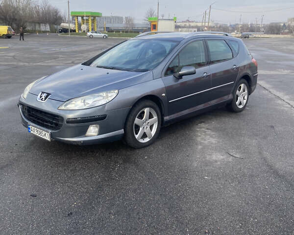 Серый Пежо 407, объемом двигателя 2 л и пробегом 269 тыс. км за 4600 $, фото 3 на Automoto.ua
