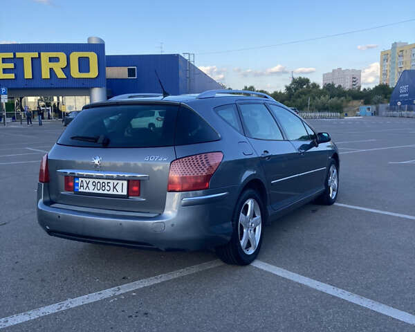 Серый Пежо 407, объемом двигателя 2 л и пробегом 264 тыс. км за 5400 $, фото 5 на Automoto.ua