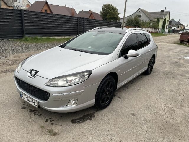 Серый Пежо 407, объемом двигателя 2 л и пробегом 317 тыс. км за 6500 $, фото 1 на Automoto.ua