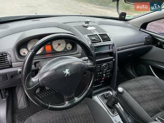 Серый Пежо 407, объемом двигателя 2 л и пробегом 317 тыс. км за 6500 $, фото 6 на Automoto.ua
