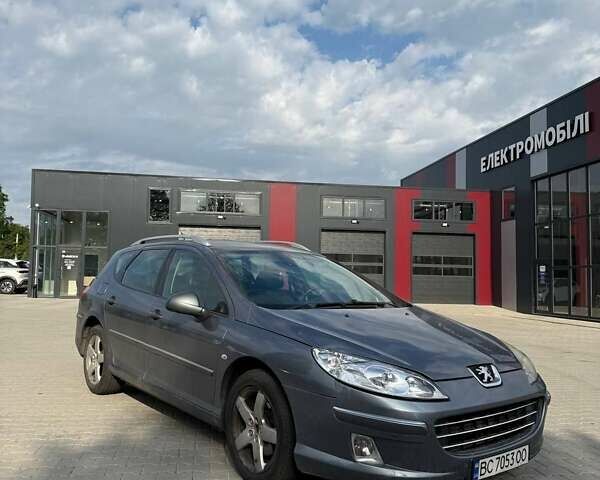 Серый Пежо 407, объемом двигателя 2 л и пробегом 330 тыс. км за 7500 $, фото 6 на Automoto.ua