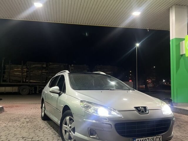 Сірий Пежо 407, об'ємом двигуна 1.6 л та пробігом 293 тис. км за 4350 $, фото 8 на Automoto.ua