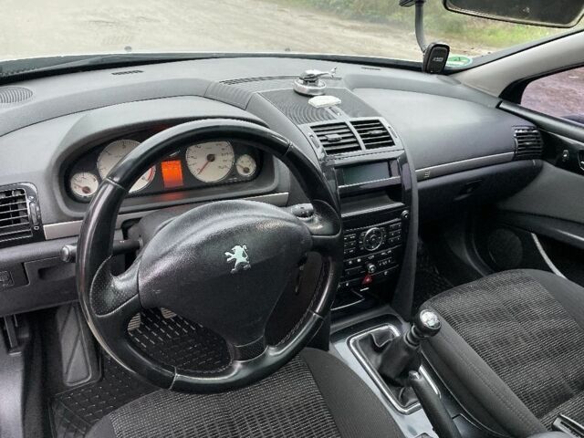 Серый Пежо 407, объемом двигателя 2 л и пробегом 317 тыс. км за 6500 $, фото 7 на Automoto.ua