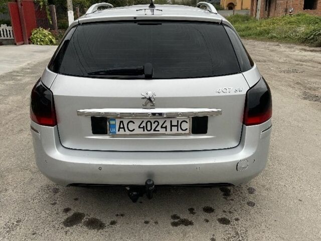Серый Пежо 407, объемом двигателя 2 л и пробегом 317 тыс. км за 6500 $, фото 4 на Automoto.ua
