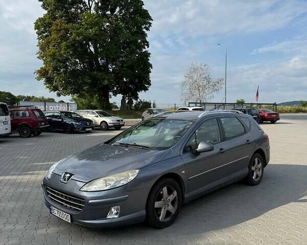 Серый Пежо 407, объемом двигателя 2 л и пробегом 330 тыс. км за 7500 $, фото 5 на Automoto.ua