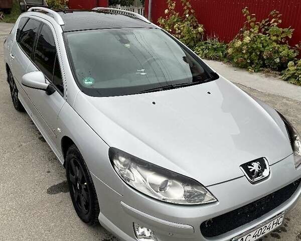 Серый Пежо 407, объемом двигателя 2 л и пробегом 317 тыс. км за 6500 $, фото 2 на Automoto.ua