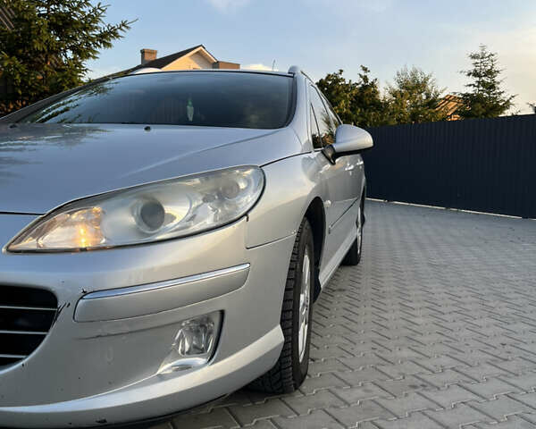 Серый Пежо 407, объемом двигателя 2 л и пробегом 378 тыс. км за 5300 $, фото 1 на Automoto.ua