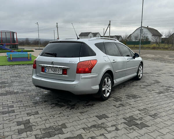 Сірий Пежо 407, об'ємом двигуна 2 л та пробігом 280 тис. км за 6500 $, фото 3 на Automoto.ua