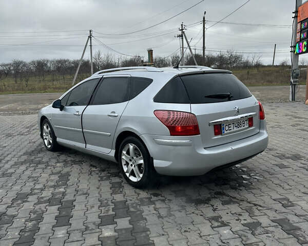 Сірий Пежо 407, об'ємом двигуна 2 л та пробігом 280 тис. км за 6500 $, фото 4 на Automoto.ua