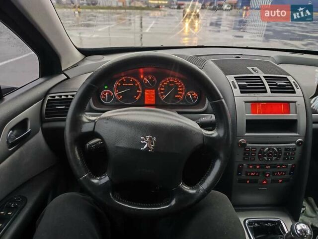 Синій Пежо 407, об'ємом двигуна 2 л та пробігом 255 тис. км за 3850 $, фото 9 на Automoto.ua
