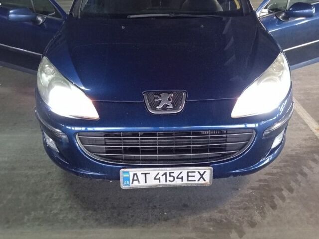 Синий Пежо 407, объемом двигателя 2 л и пробегом 375 тыс. км за 3600 $, фото 2 на Automoto.ua