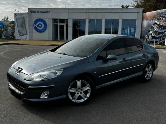 Синий Пежо 407, объемом двигателя 2 л и пробегом 300 тыс. км за 3000 $, фото 2 на Automoto.ua