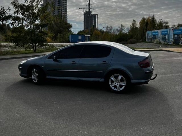 Синий Пежо 407, объемом двигателя 2 л и пробегом 300 тыс. км за 3000 $, фото 4 на Automoto.ua