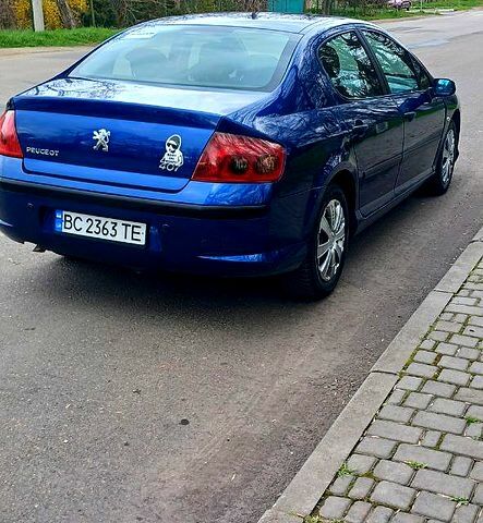 Синій Пежо 407, об'ємом двигуна 1.7 л та пробігом 330 тис. км за 4850 $, фото 4 на Automoto.ua
