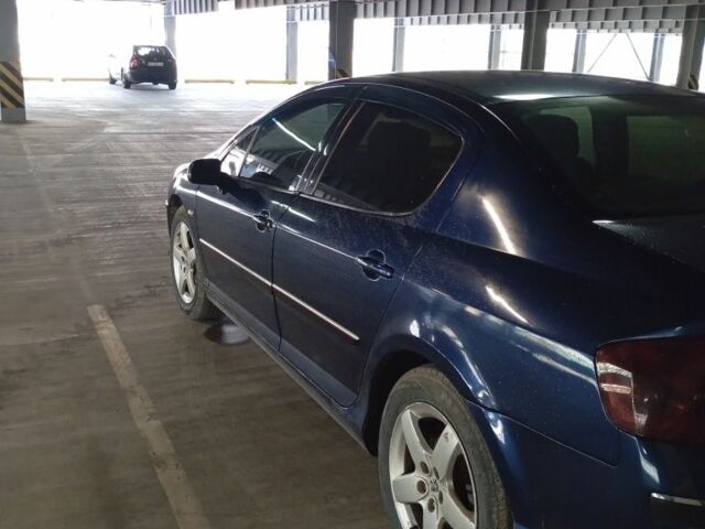 Синий Пежо 407, объемом двигателя 2 л и пробегом 375 тыс. км за 3600 $, фото 1 на Automoto.ua