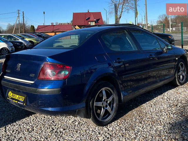 Синий Пежо 407, объемом двигателя 2 л и пробегом 255 тыс. км за 5200 $, фото 6 на Automoto.ua