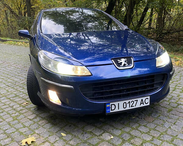 Синий Пежо 407, объемом двигателя 1.8 л и пробегом 315 тыс. км за 4100 $, фото 24 на Automoto.ua