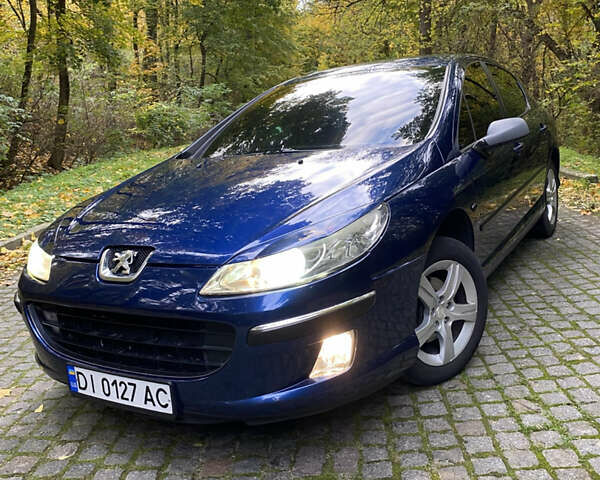 Синий Пежо 407, объемом двигателя 1.8 л и пробегом 315 тыс. км за 4100 $, фото 26 на Automoto.ua