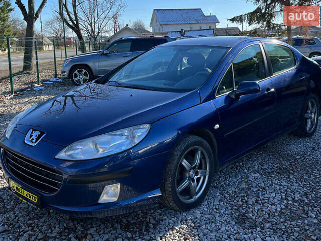 Синий Пежо 407, объемом двигателя 2 л и пробегом 255 тыс. км за 5200 $, фото 2 на Automoto.ua