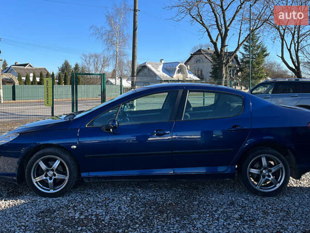 Синий Пежо 407, объемом двигателя 2 л и пробегом 255 тыс. км за 5200 $, фото 3 на Automoto.ua