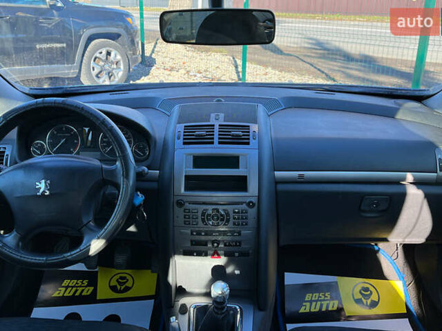 Синий Пежо 407, объемом двигателя 2 л и пробегом 255 тыс. км за 5200 $, фото 9 на Automoto.ua