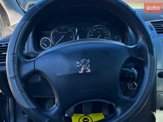 Синий Пежо 407, объемом двигателя 2 л и пробегом 255 тыс. км за 5200 $, фото 10 на Automoto.ua