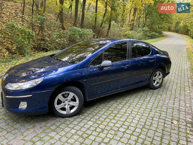 Синий Пежо 407, объемом двигателя 1.8 л и пробегом 315 тыс. км за 4100 $, фото 1 на Automoto.ua