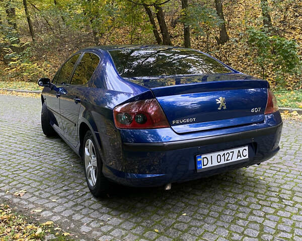 Синий Пежо 407, объемом двигателя 1.8 л и пробегом 315 тыс. км за 4100 $, фото 11 на Automoto.ua