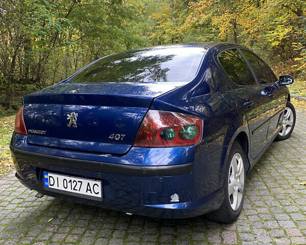 Синий Пежо 407, объемом двигателя 1.8 л и пробегом 315 тыс. км за 4100 $, фото 10 на Automoto.ua
