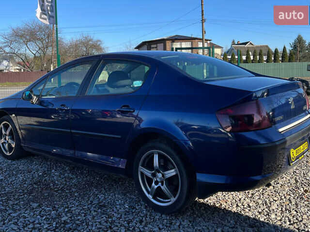 Синий Пежо 407, объемом двигателя 2 л и пробегом 255 тыс. км за 5200 $, фото 4 на Automoto.ua