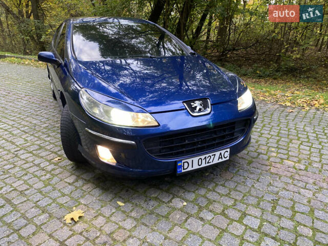 Синий Пежо 407, объемом двигателя 1.8 л и пробегом 315 тыс. км за 4100 $, фото 23 на Automoto.ua