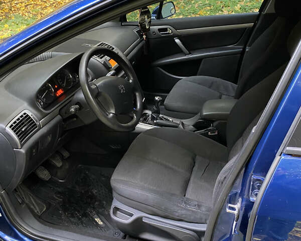 Синий Пежо 407, объемом двигателя 1.8 л и пробегом 315 тыс. км за 4100 $, фото 16 на Automoto.ua